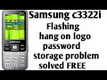 How to flash Samsung c3322i | Samsung c3322i flashing | Samsung c3322i password unlock | stock roms