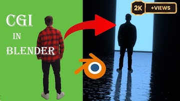 How to make a really realistic greenscreen effect - Blender VFX Hindi Tutorial