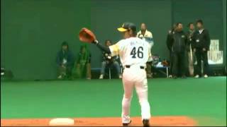 ソフトバンクホークス 春季キャンプ A組室内練習② 20110217