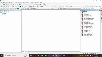 Tutorial "Memunculkan ArcToolBox dan Catalog" pada Aplikasi ArcGIS (Bring Up ArcToolBox and Catalog)