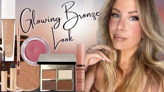 10-15 MINUTE BRONZE AND GLOWY MAKEUP TUTORIAL FOR MATURE SKIN | Risa Does Makeup