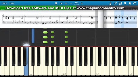Thumbnail of I Just Had Sex  - The Lonely Island ft Akon -- piano lesson with Synthesia