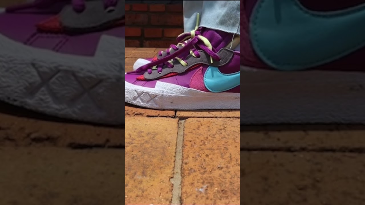New review out now !! Nike blazer x Sacai x kaws!!!! 