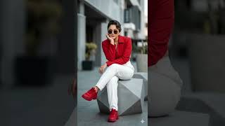 Stopping traffic in primary colors. 🛑#UrbanStyle #MinimalistFashion #CleanAesthetic #CityVibes