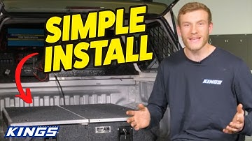 How to install a set of 1300mm Titan Rear Drawers
