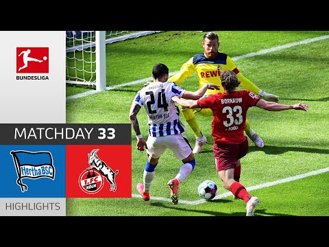 Hertha Berlin Köln Goals And Highlights