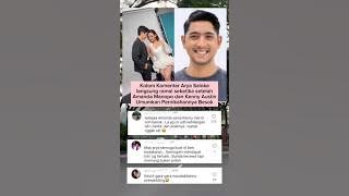Kolom Komentar Arya Saloka ramai dikunjungi setelah kabar pernikahan Amanda Manopo dan Kenny Austin