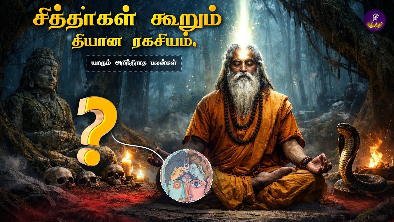 சித்தர்கள் கூறும் தியான ரகசியங்கள் 📿💯🗣️