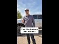 Your Super Duty Tire Pressure Will Spike and Here Is Why #shorts