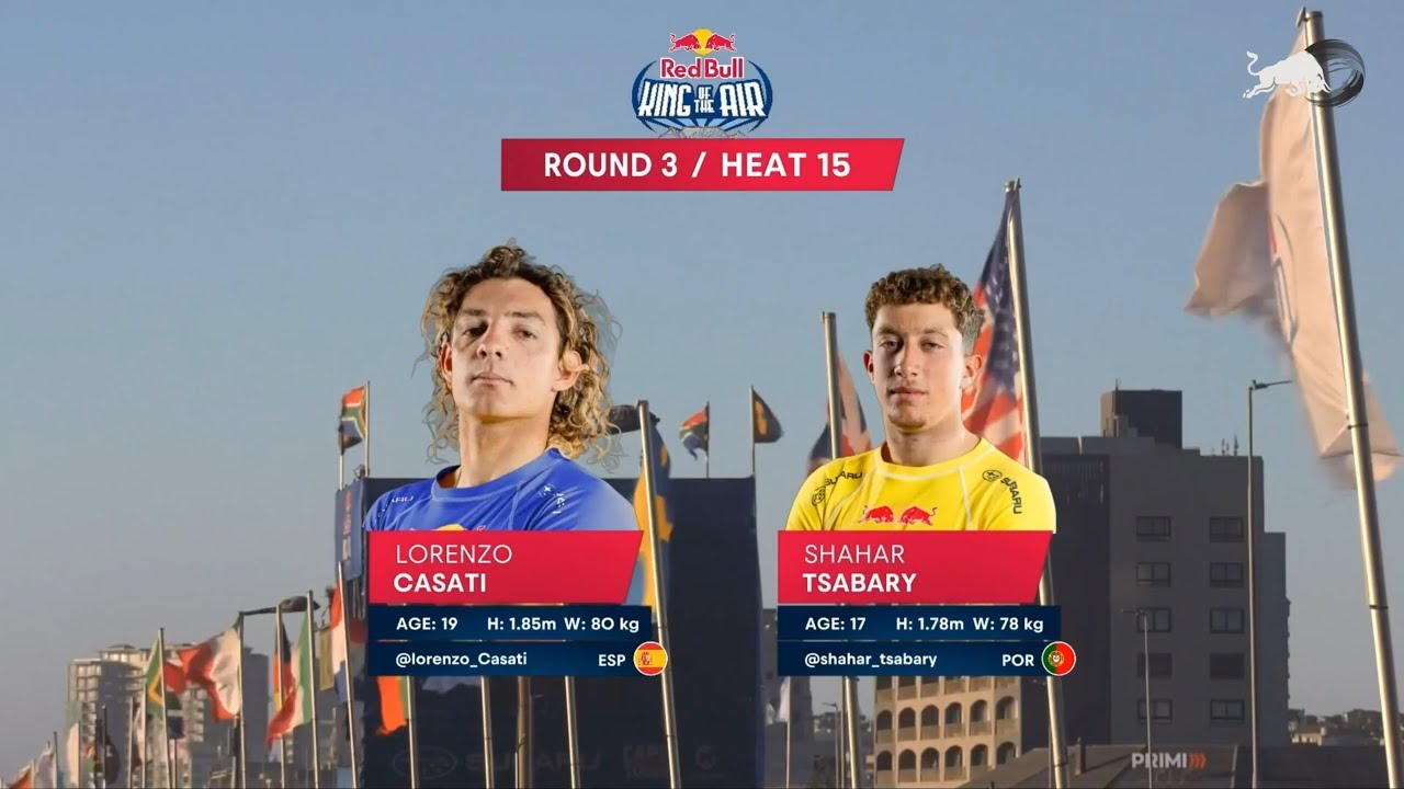 RED BULL KING OF THE AIR 2025 - Раунд 3 - Лоренцо Касати \ Шахар Цабари