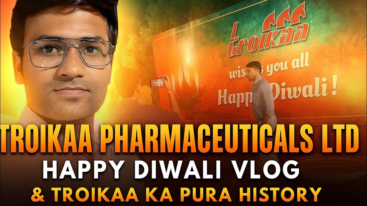 Troikaa Pharmaceutical | happy Diwali Vlog video and troikaa ka pura history| 