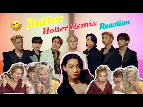 BTS (방탄소년단) 'Butter' Official MV (Hotter Remix) REACTION ขำจนเจ็บท้องไปหมด🤣