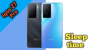 How To Change Lock Screen Time Iqoo Z7 Pro, Auto Screen Off Iqoo Z7 Pro, Sleep Time