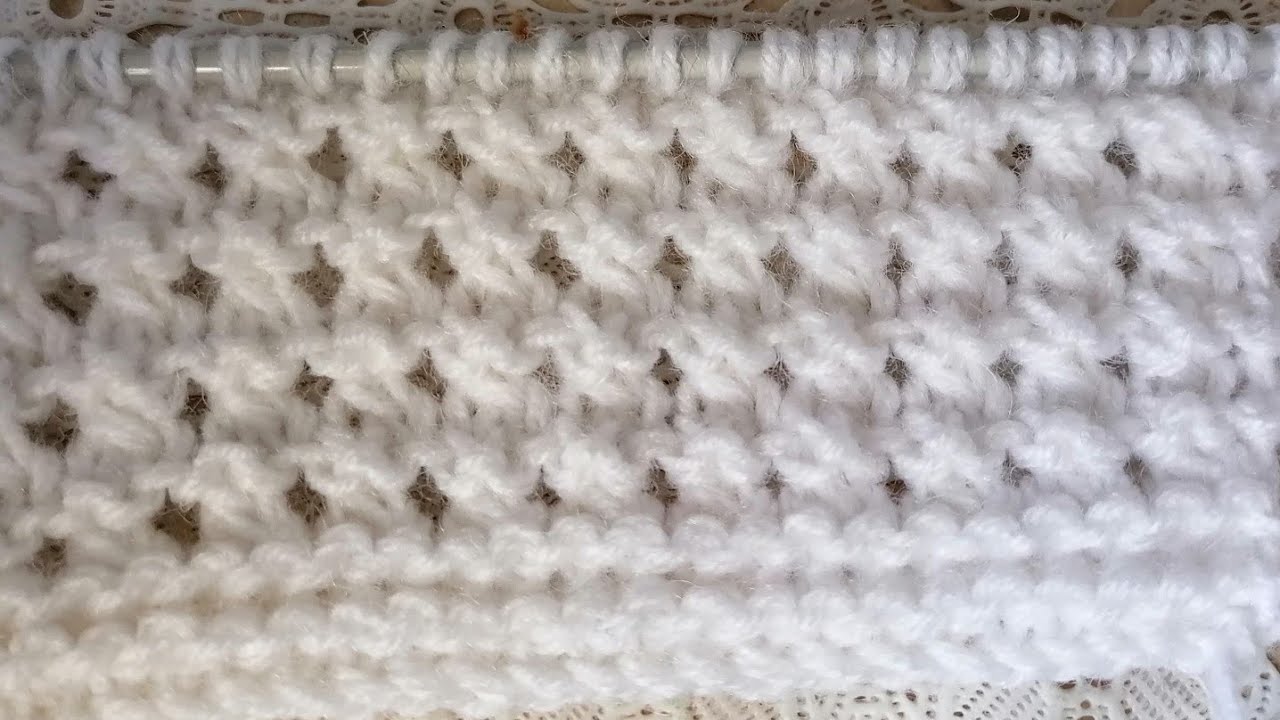 dənəcikli naxışın toxunması #örgümodelleri - YouTube