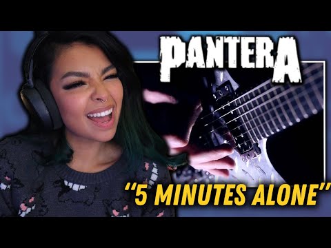 First Time Reaction Pantera 5 Minutes Alone 
