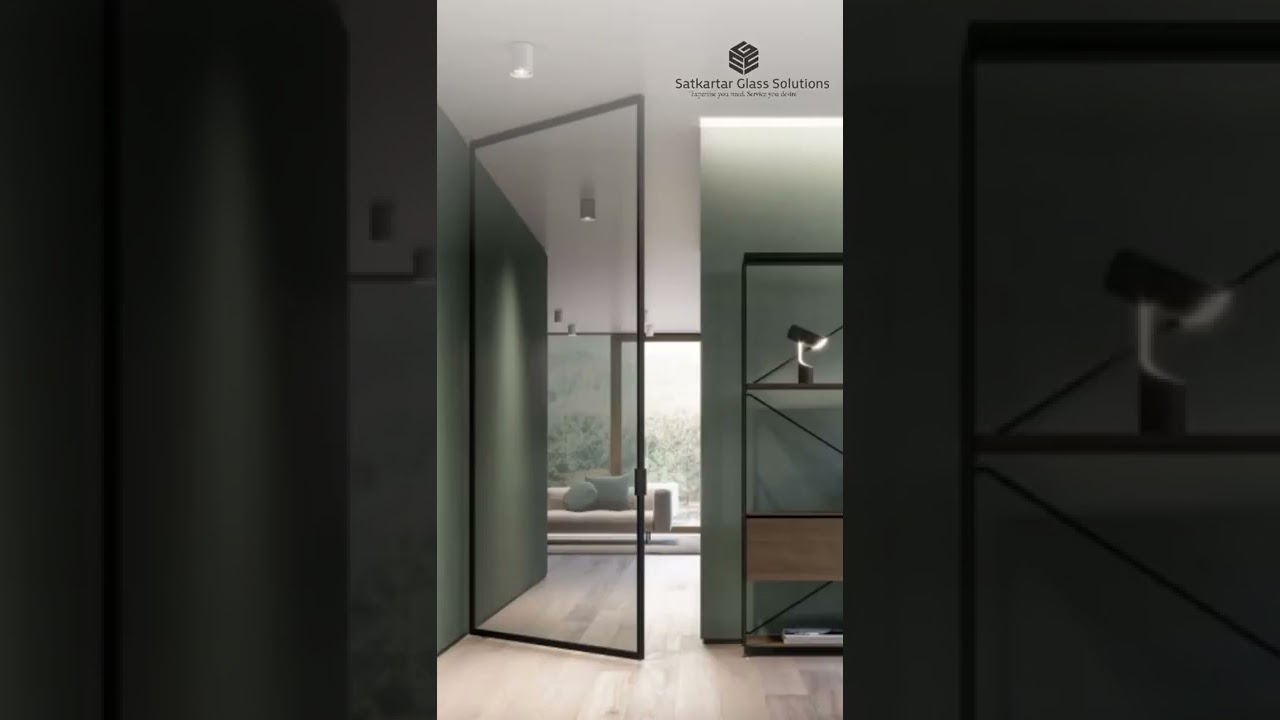 Modern Glass Doors by Satkartar Glass Solutions