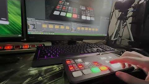 Voice Control ATEM Mini in Unreal with realtime visualization