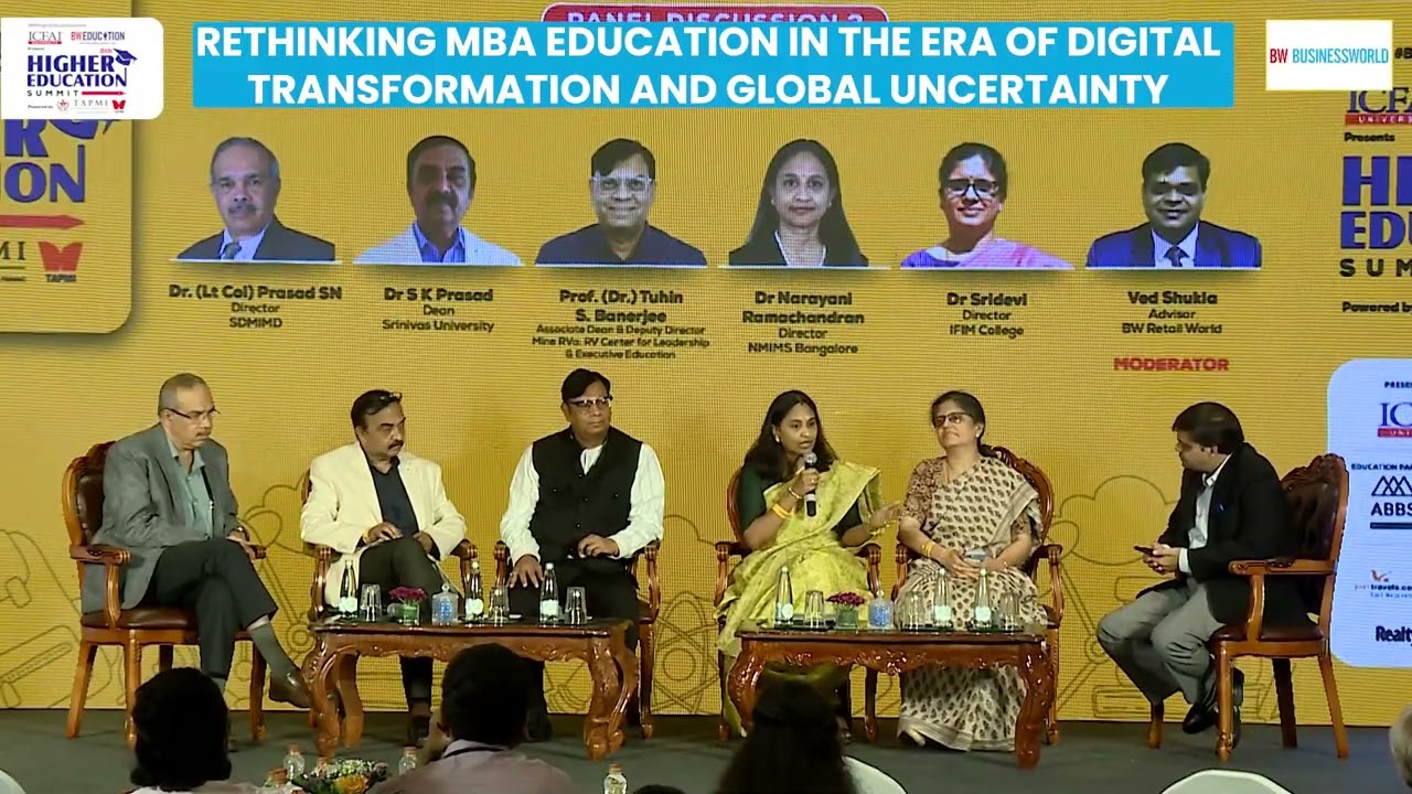 Rethinking MBA Education in the Era of Digital Transformation | BW Higher Educaton Summit 2025