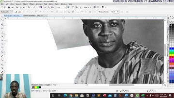 USING SHAPE TOOL TO CROP AN IMAGE IN COREL DRAW   EXERCISE 3   KSB edi