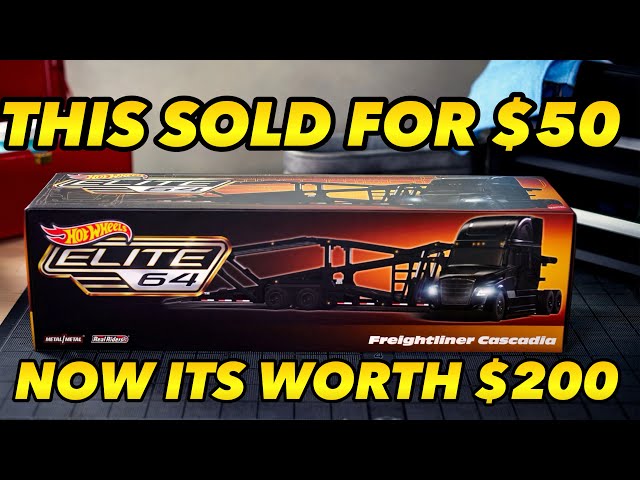 The Hot Wheels Elite 64 Cascadia is HERE! | Unboxng and Review