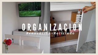 Organiza conmigo | Nuevo mueble | Reciclar cajas