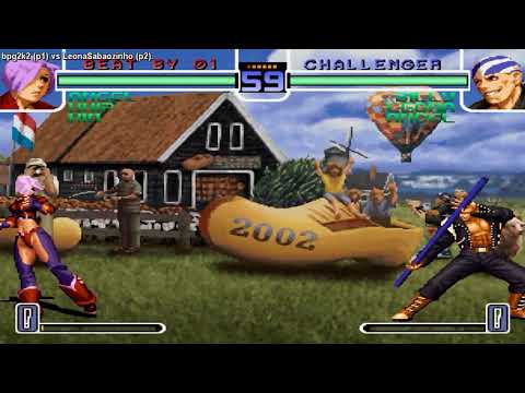 [FightCade King of Fighters 2002] bpg2k2 vs LeonaSabaozinho