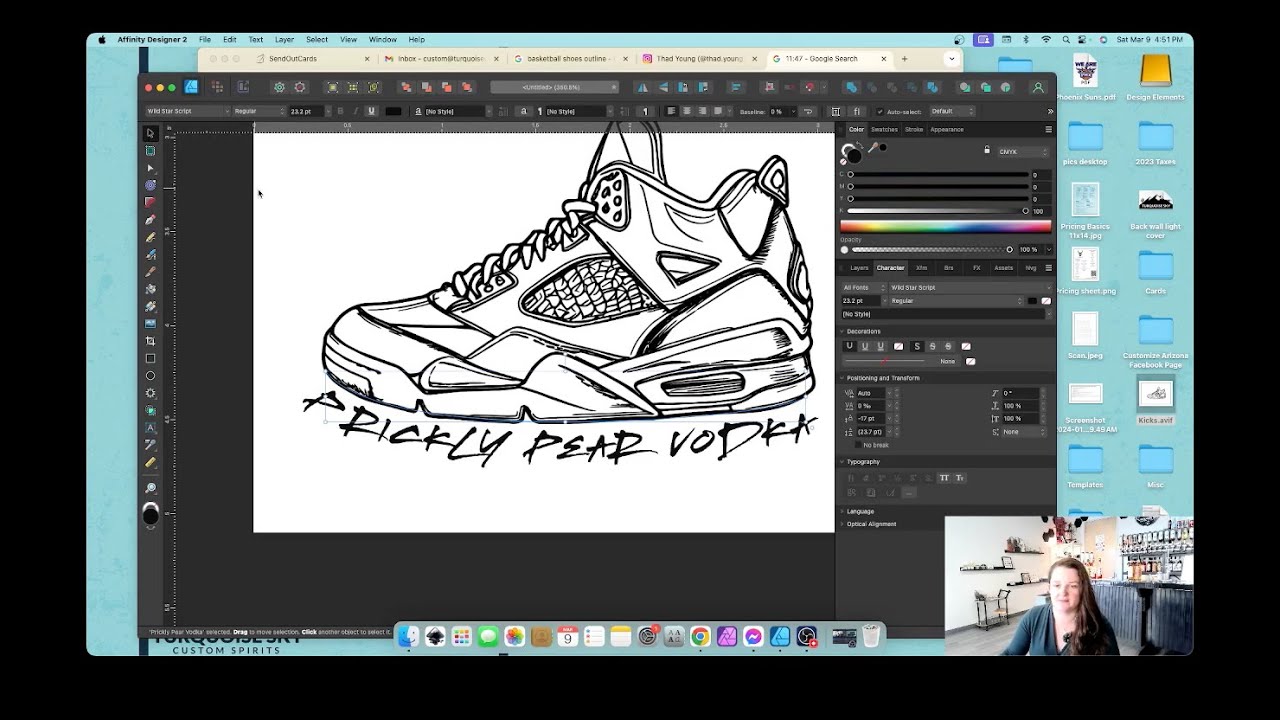 15 Minute Challenge! Creating a label welcoming 