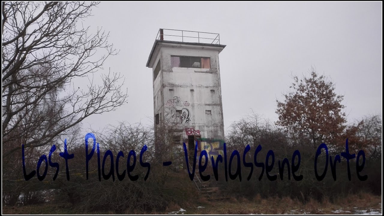 Verlassene Orte - Lost Places - DDR Grenzturm