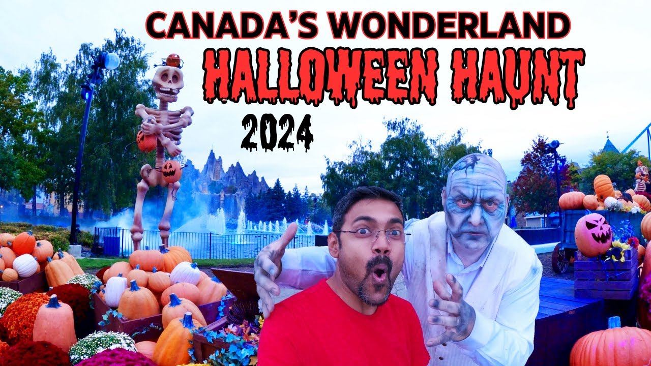 Halloween haunt at Canada's wonderland 2024