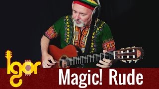 RUDE! Reggae meets classical fingersyle guitar chords