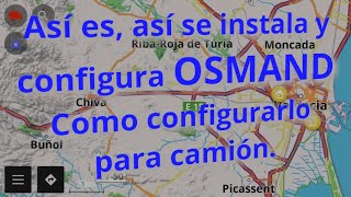 GPS for trucks. That's right, this is how you install and configure the Osmand GPS navigator. screenshot 4