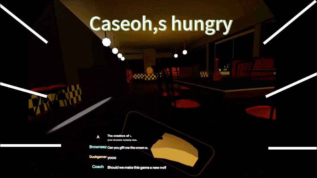 Playing Caseoh,s hungry (vr vid)