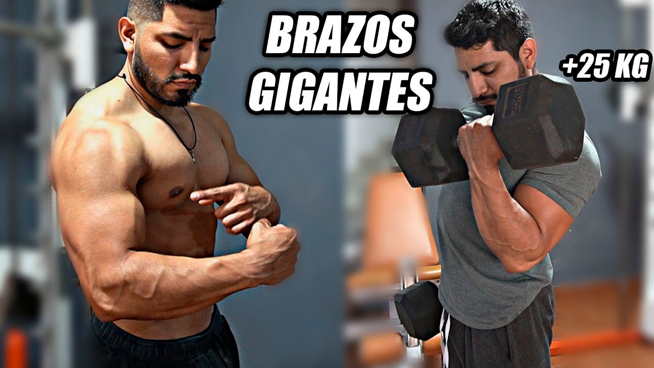 MI ENTRENAMIENTO PARA BRAZOS GIGANTES - Rutina de Antebrazos, Bíceps & Tríceps