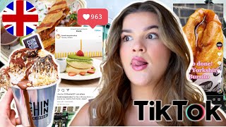 Trying Viral Food  Eat With Me   United Kingdom Edition