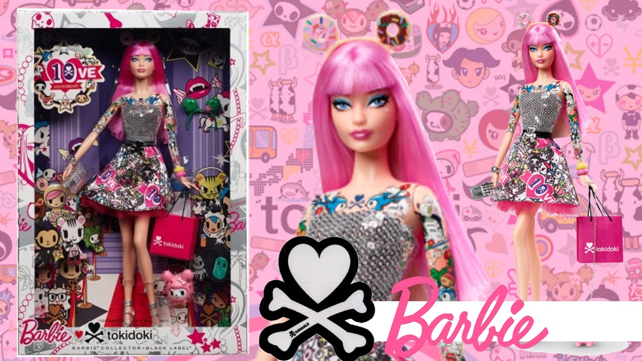 10th Anniversary TokiDoki Barbie Review - YouTube