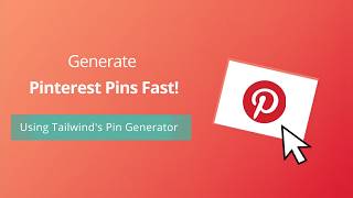 How to Generate a Pin with Tailwind's Pin Generator