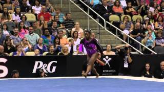 Simone Biles - Floor - 2014 P&G Championships - Sr. Women Day 2