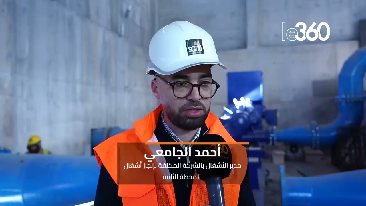 Las obras del proyecto de transporte de agua de mar desalinizada llegan a sus fases finales