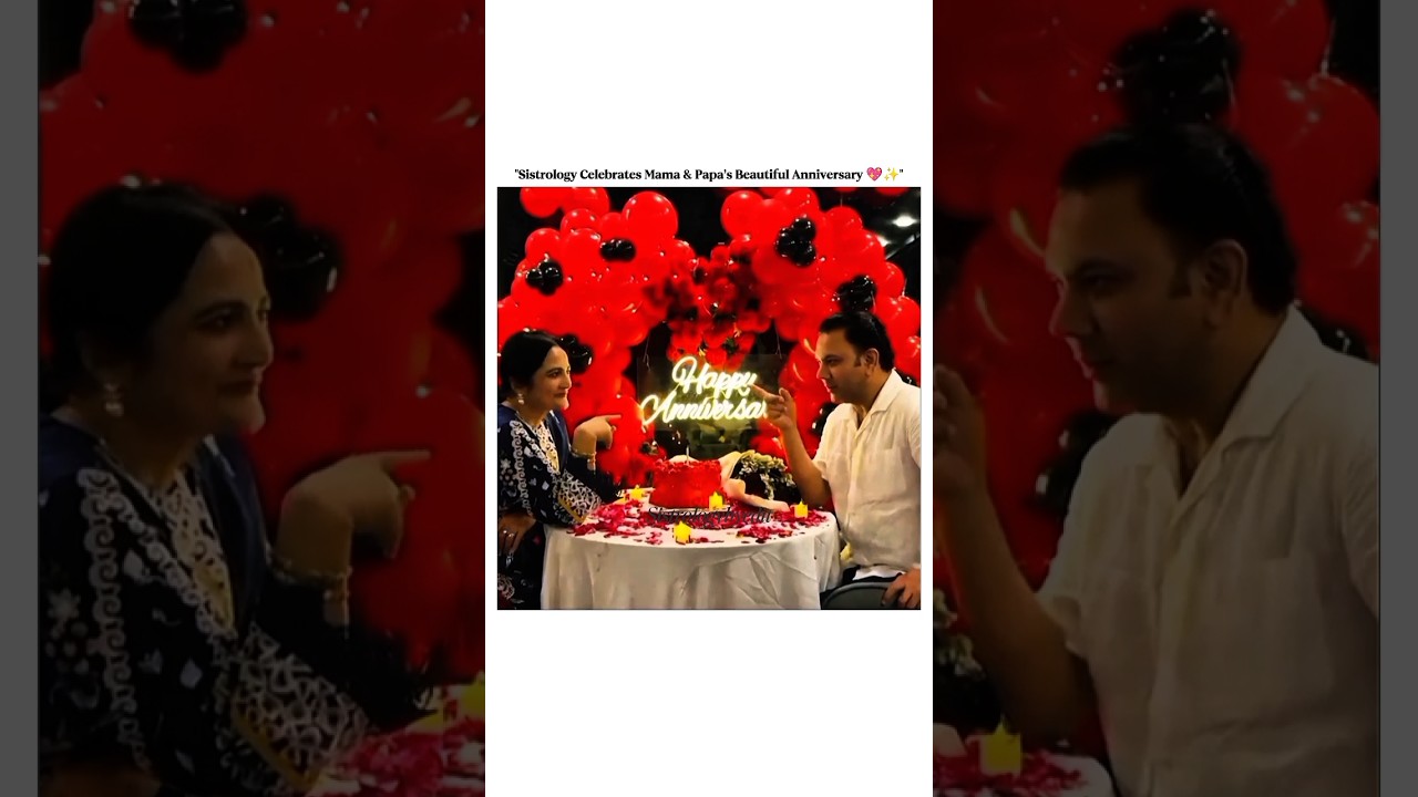 " Mama & Papa Anniversary 💖" |