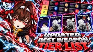 The Best FULLY UPDATED Anime Zero Weapons Tier List