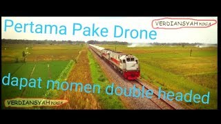 DRONE kereta Sri Tanjung Double Traksi
