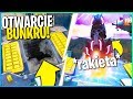 WIELKIE OTWARCIE BUNKRA - DOSTAŁEM SIĘ DO ŚRODKA!  (Fortnite Battle Royale)