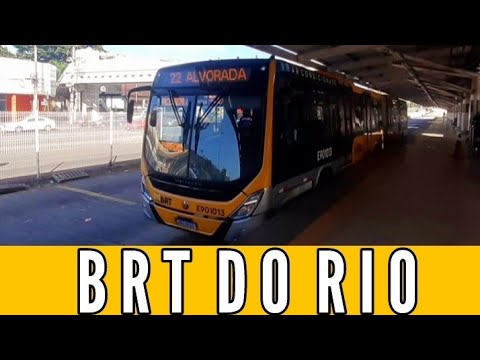 BRT (Bus Rapid Transit) do Rio de Janeiro - YouTube