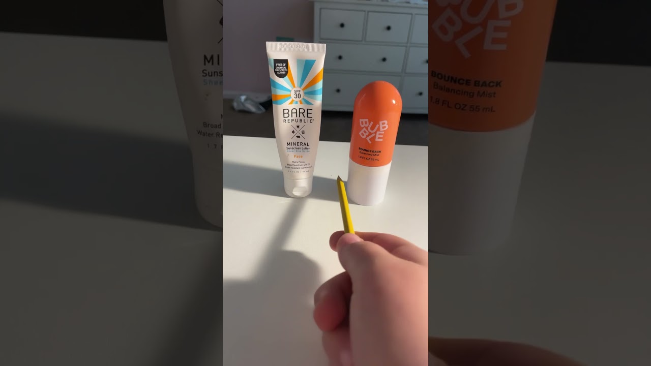 Battle of the skincare products