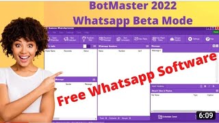 WhatsApp Bot software screenshot 1