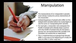 Research Methods Week 4 Chapter 6