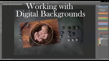 Editing Newborns into Digital Backgrounds - guest video by Justyna Wrobel