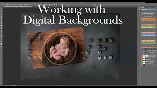 Editing Newborns into Digital Backgrounds - guest video by Justyna Wrobel