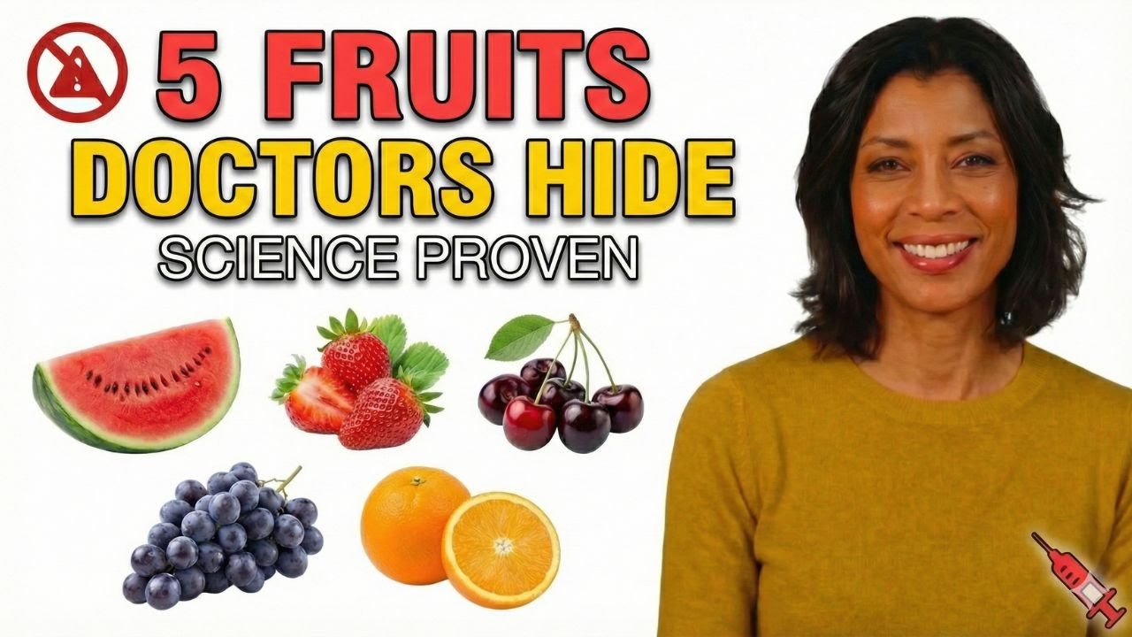 5 фруктов, которые скрывают врачи: как естественным образом улучшить кровообращение (научное объя...