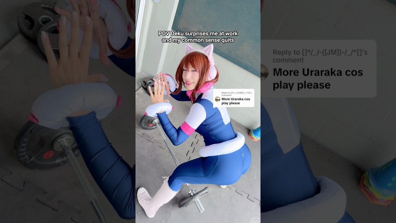 Deku.exe STOPPED working 😳 #anime #cosplay